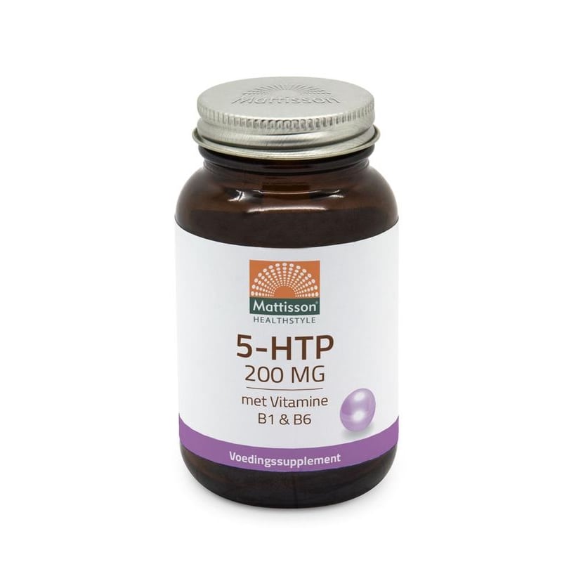 Mattisson Healthstyle 5-HTP 200 mg vitamine B1 & B6 afbeelding