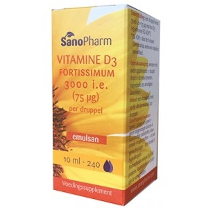 SanoPharm Emulsan D3 fortissimum afbeelding