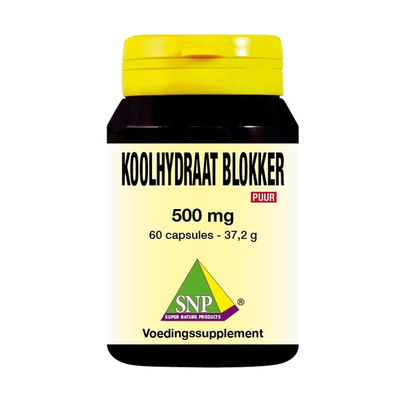 SNP Koolhydraat blokker 500 mg puur afbeelding