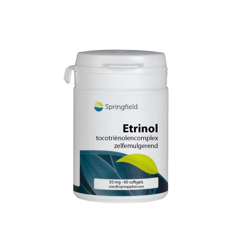 Springfield Etrinol tocotrienolen complex 50 mg afbeelding