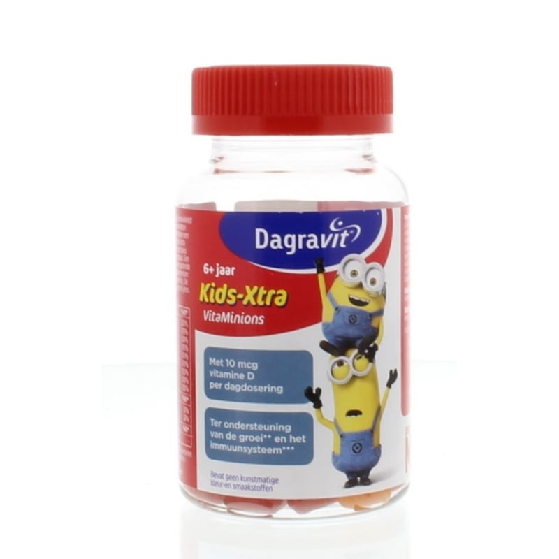 Dagravit Kids-Xtra vitaminions gums 6+ afbeelding