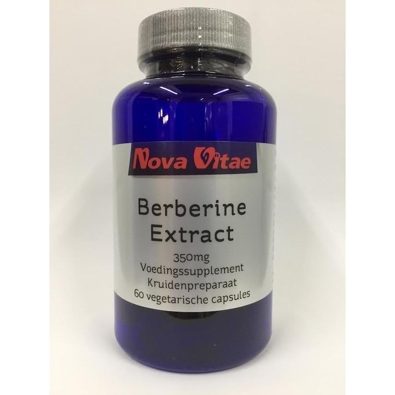 Nova Vitae Berberine HCI extract 350 mg afbeelding
