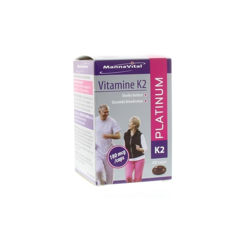 Mannavital Vitamine K2 platinum afbeelding