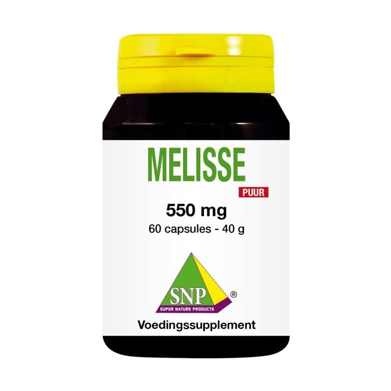 SNP Melisse 550 mg puur afbeelding