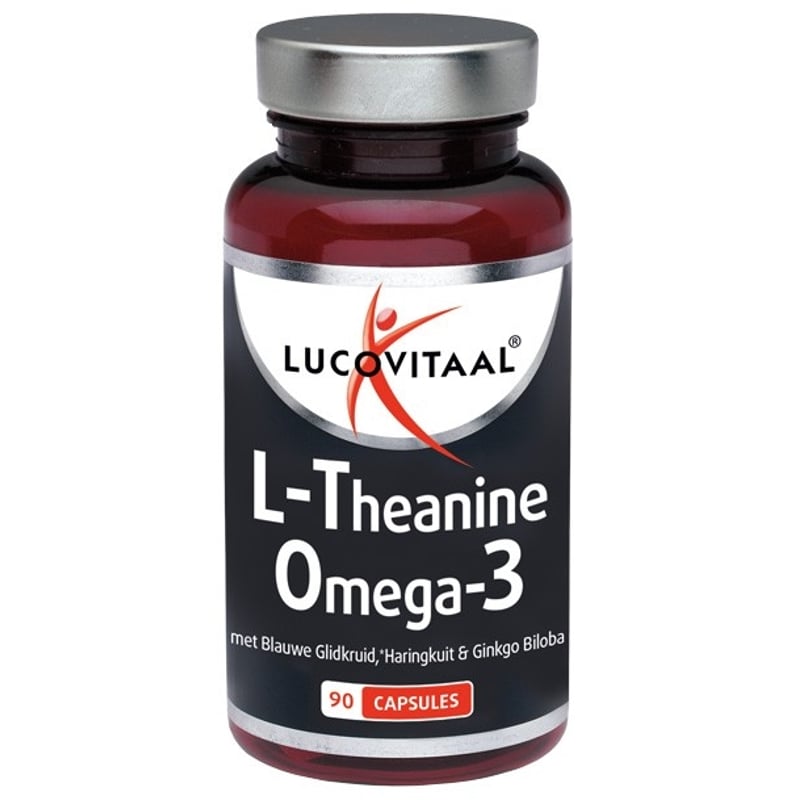 Lucovitaal L-theanine omega 3 afbeelding