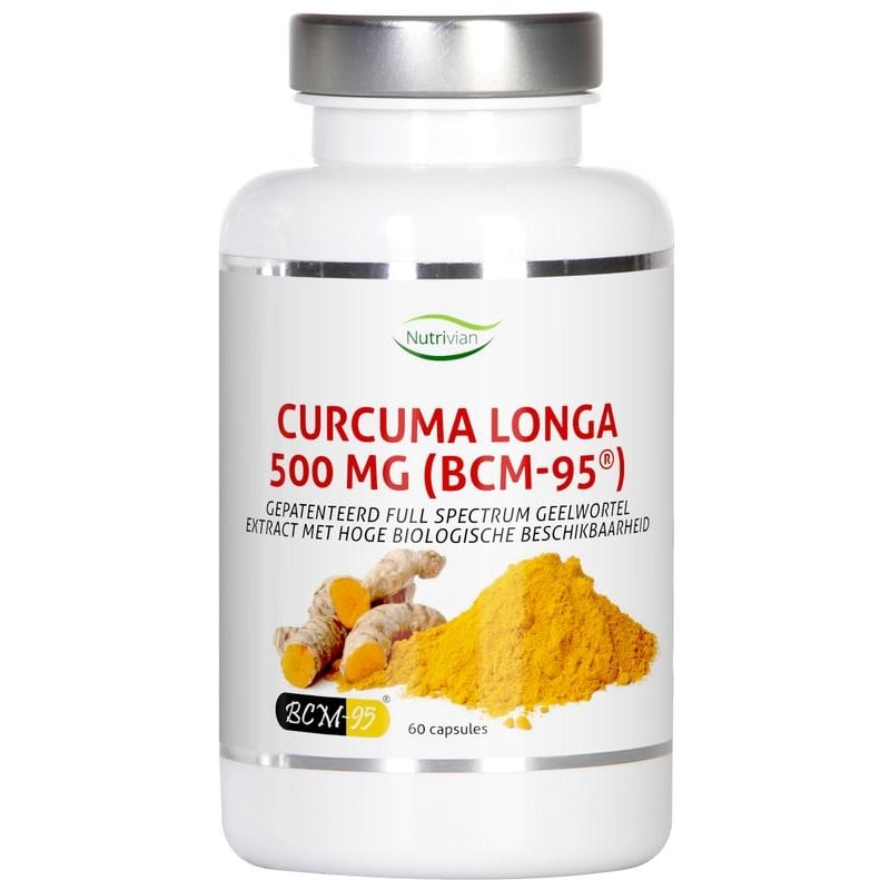 Nutrivian Curcuma longa 500 mg bcm95 afbeelding