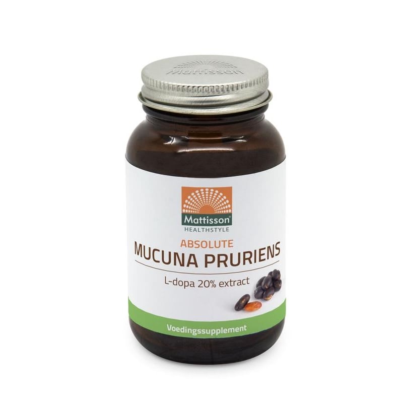 Mattisson Healthstyle Mucuna pruriens 20% extract- L-dopa afbeelding