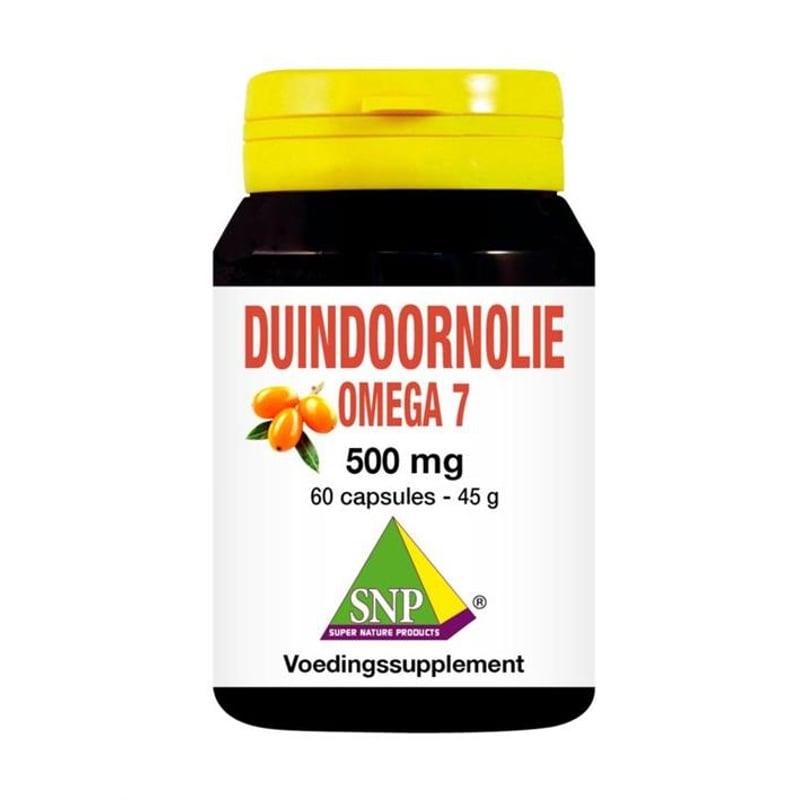 SNP Duindoorn olie omega 7 500 mg afbeelding
