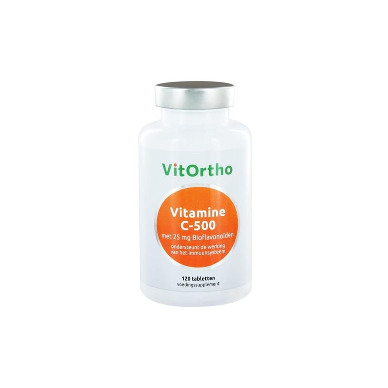 Vitortho Vitamine C-500 met 25 mg bioflavonoïden afbeelding