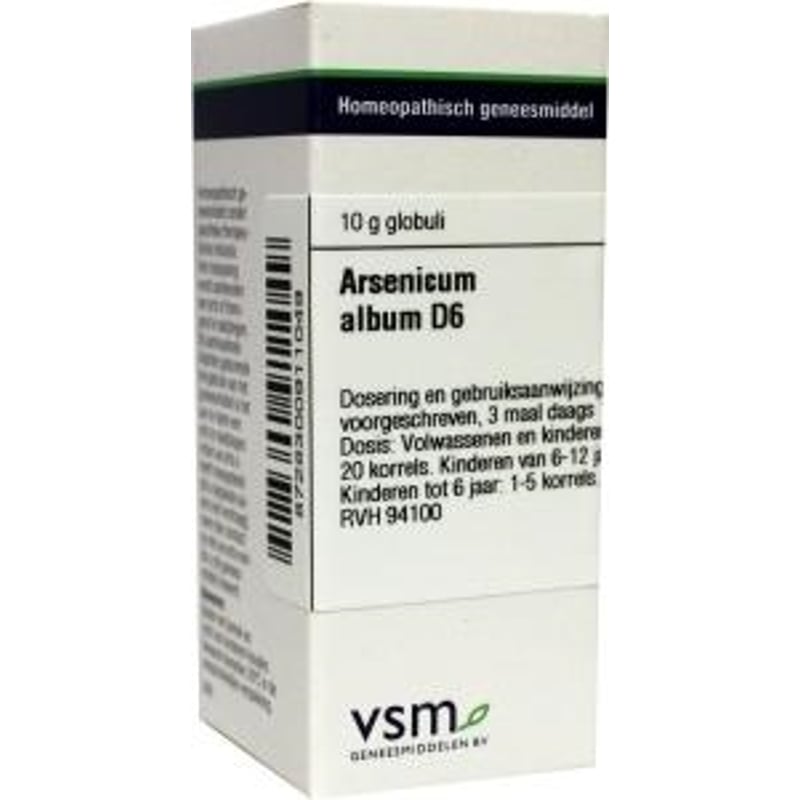 VSM Arsenicum album D6 afbeelding