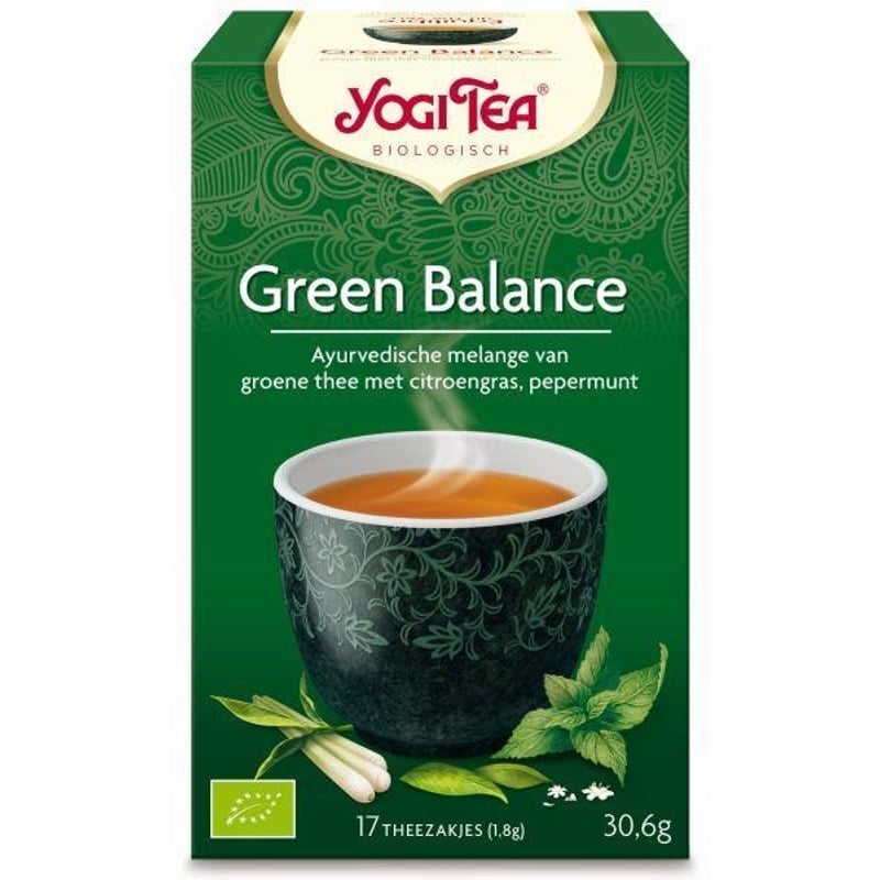 Yogi Tea Green balance afbeelding