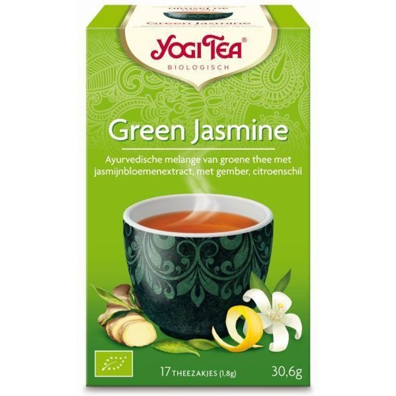 Yogi Tea Green jasmine afbeelding