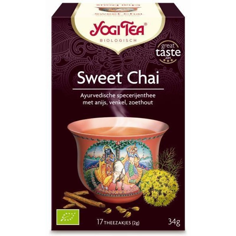 Yogi Tea Sweet chai afbeelding
