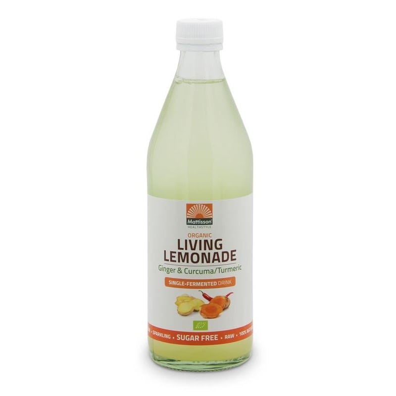 Mattisson Healthstyle Living lemonade ginger & curcuma afbeelding