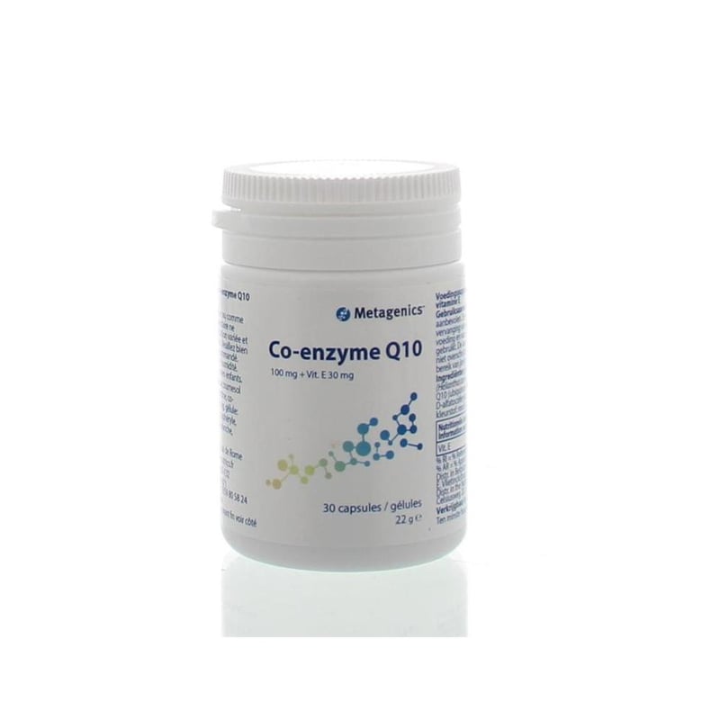 Metagenics Co enzyme Q10 100 mg afbeelding