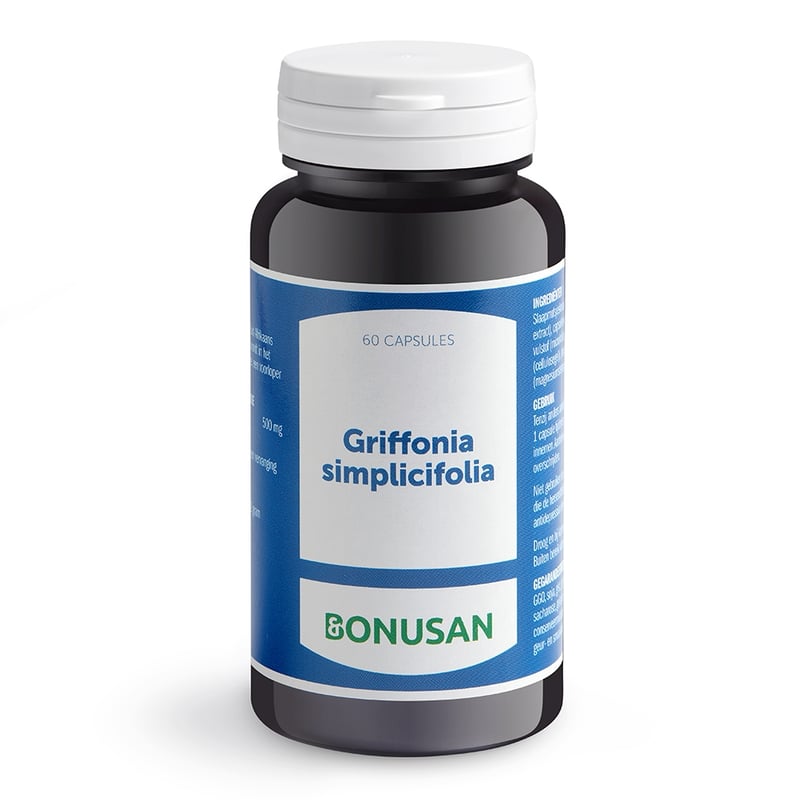 Bonusan Griffonia simplicifolia (75 mg 5-HTP) afbeelding