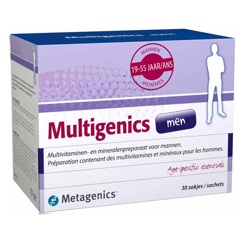 Metagenics Multigenics men afbeelding
