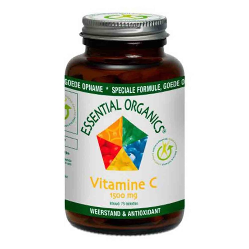 Essential Organics Classic Vitamine C 1500 mg afbeelding