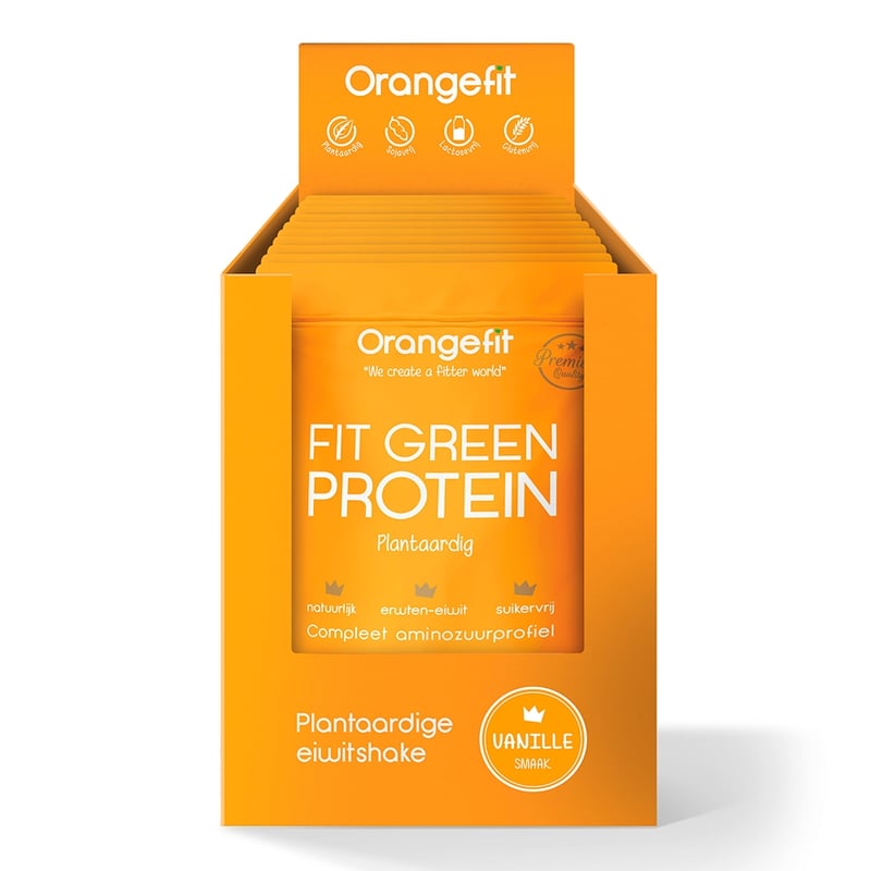 Orangefit Protein 100% natuurlijk 25 gram sachet afbeelding