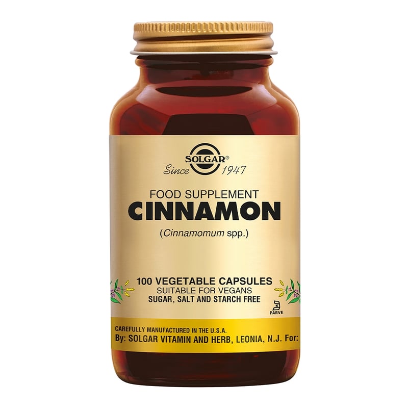 Solgar Vitamins Cinnamon (kaneel) afbeelding