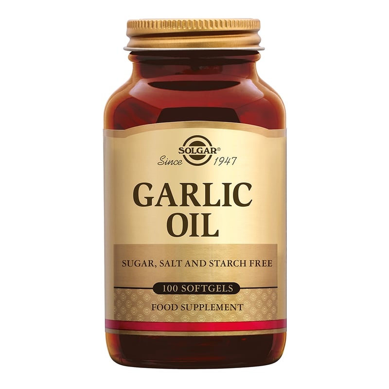 Solgar Vitamins Garlic Oil (knoflook olie) afbeelding