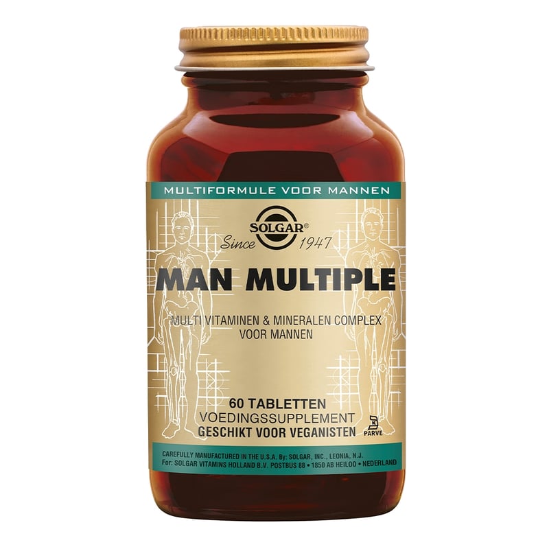 Solgar Vitamins Man Multiple (voorheen Male Multiple) afbeelding