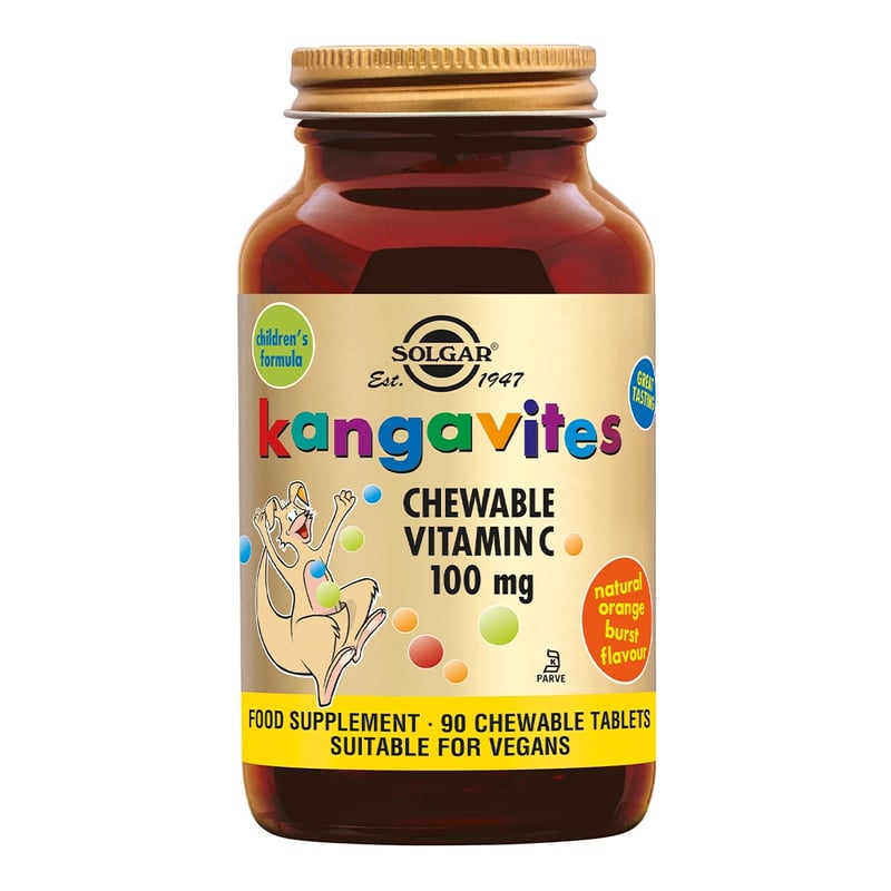 Solgar Vitamins Kangavites C 100 mg afbeelding