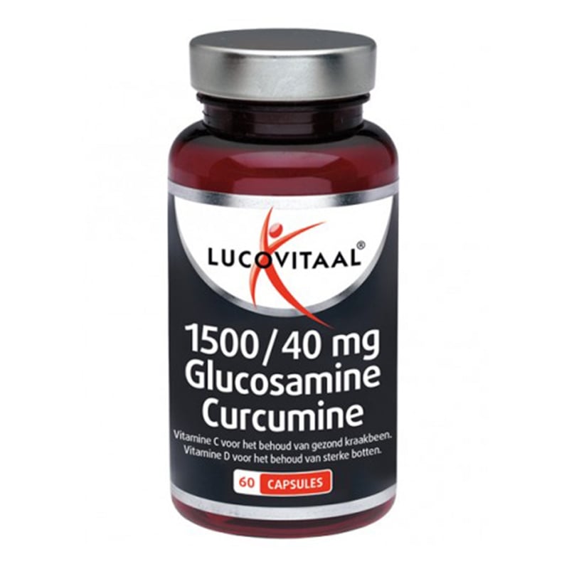 Lucovitaal Glucosamine & curcumine 1500/40 mg afbeelding