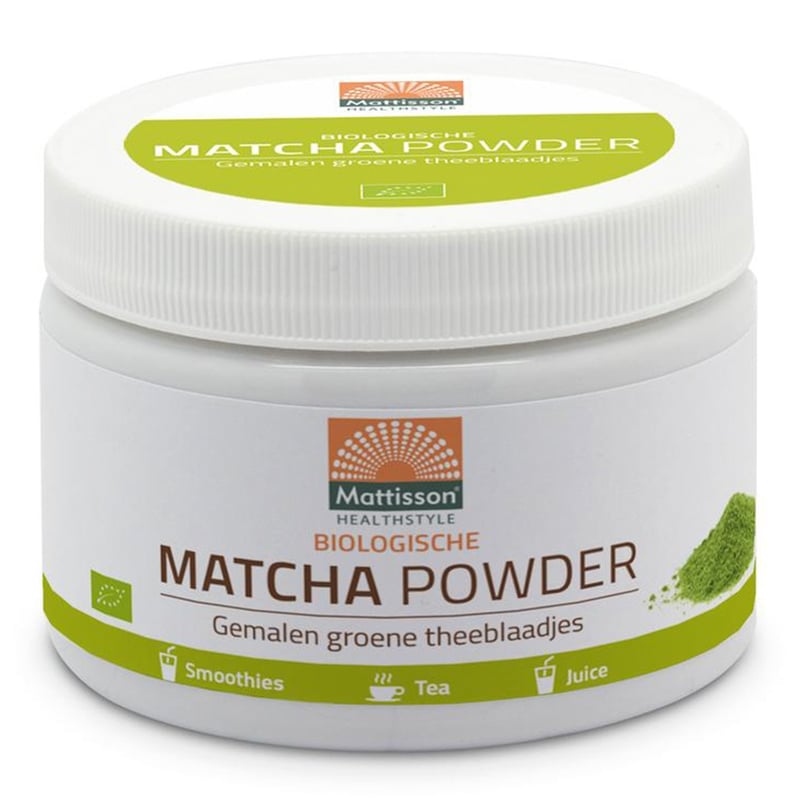Mattisson Healthstyle Biologische Matcha Powder (Absolute Matcha Powder Instant) afbeelding