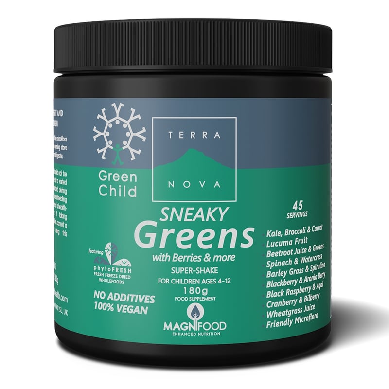 Terranova Green Child Sneaky Greens Sneaky Shake (vegan) afbeelding