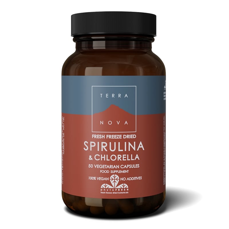 Terranova Spirulina & chlorella complex afbeelding