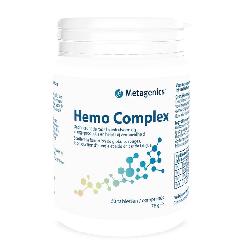 Metagenics Hemo complex afbeelding