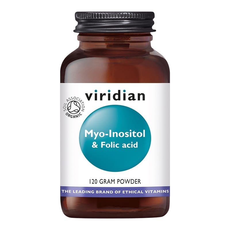 Viridian Foliumzuur Myo-Inositol and Folic Acid afbeelding