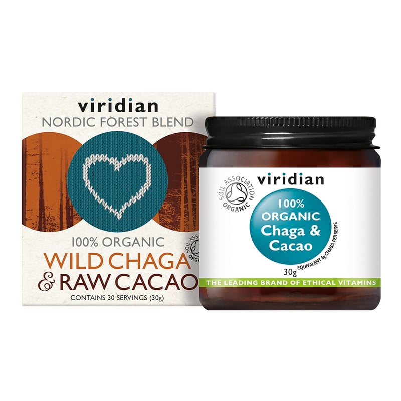 Viridian Organic Chaga and Cacao afbeelding