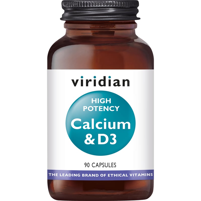 Viridian High Potency Calcium & D3 afbeelding