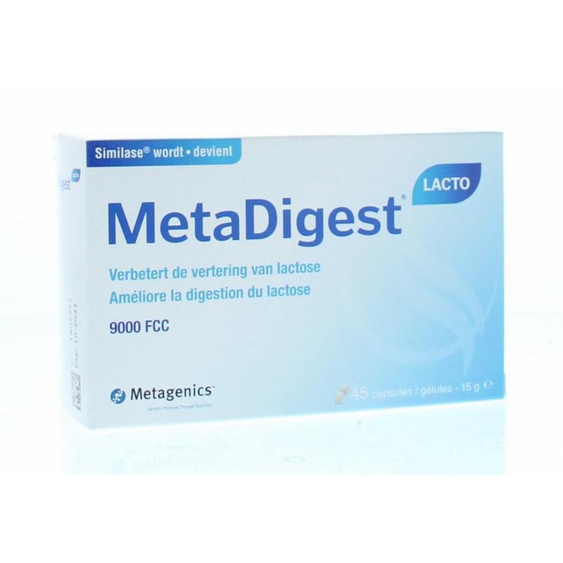 Metagenics Metadigest lacto NF afbeelding
