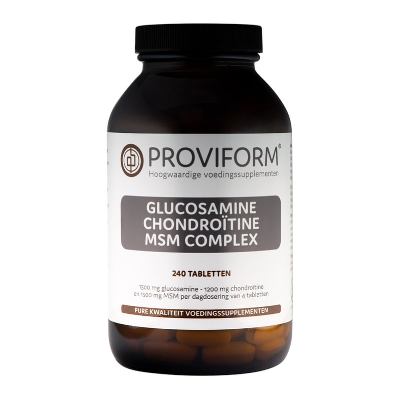 Proviform Glucosamine chondroitine complex MSM afbeelding