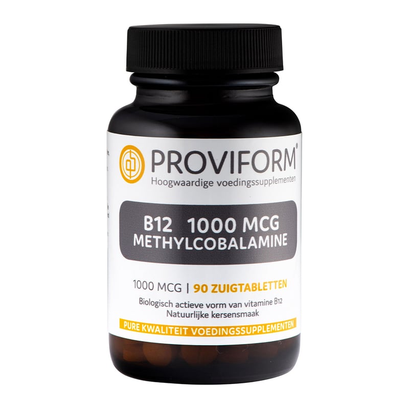 Proviform Vitamine B12 1000 mcg methylcobalamine afbeelding