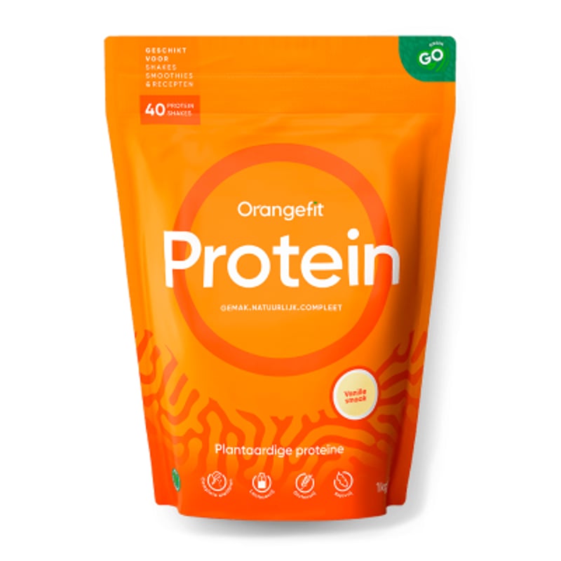 Orangefit Fit Green Protein 100% natuurlijk (6 smaken) afbeelding