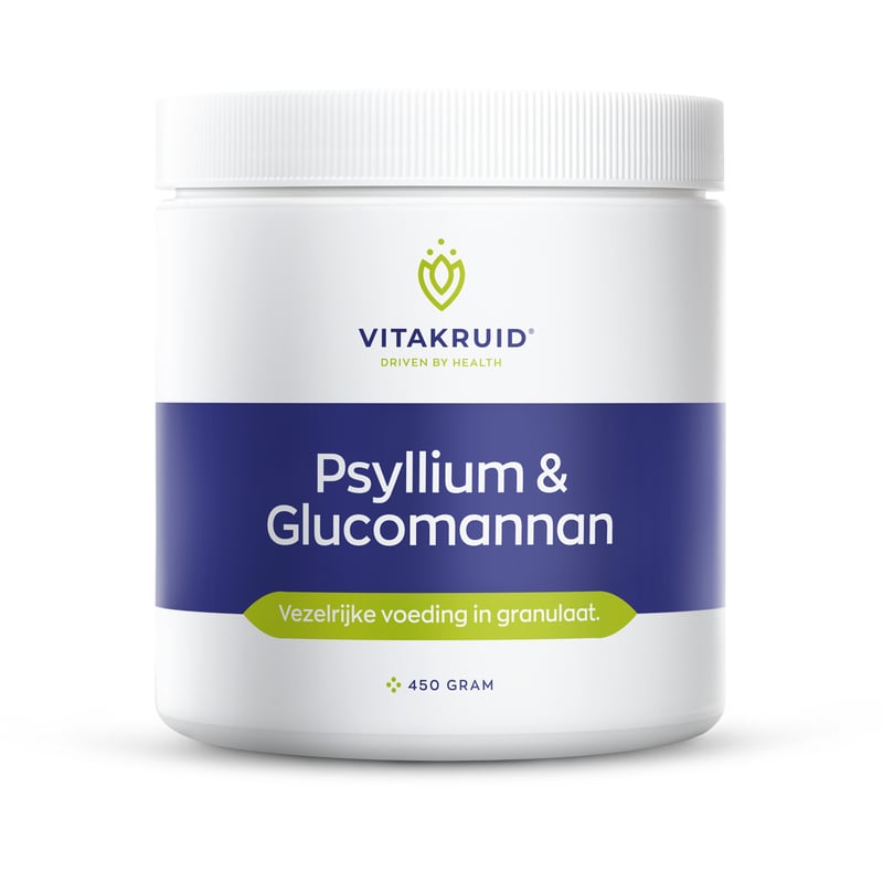 Vitakruid Psyllium & Glucomannan poeder afbeelding