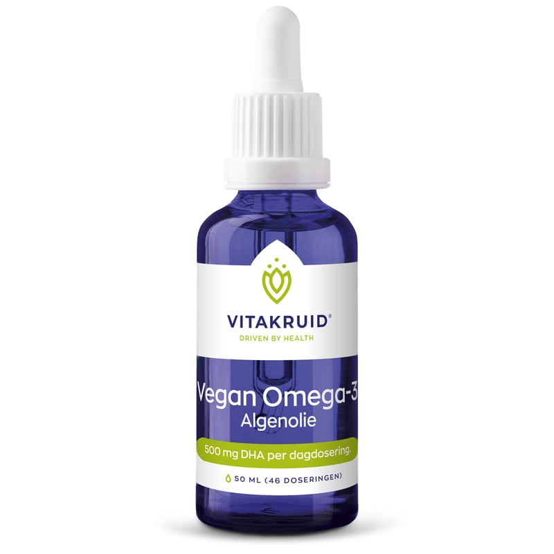 Vitakruid Vegan omega-3 algenolie afbeelding