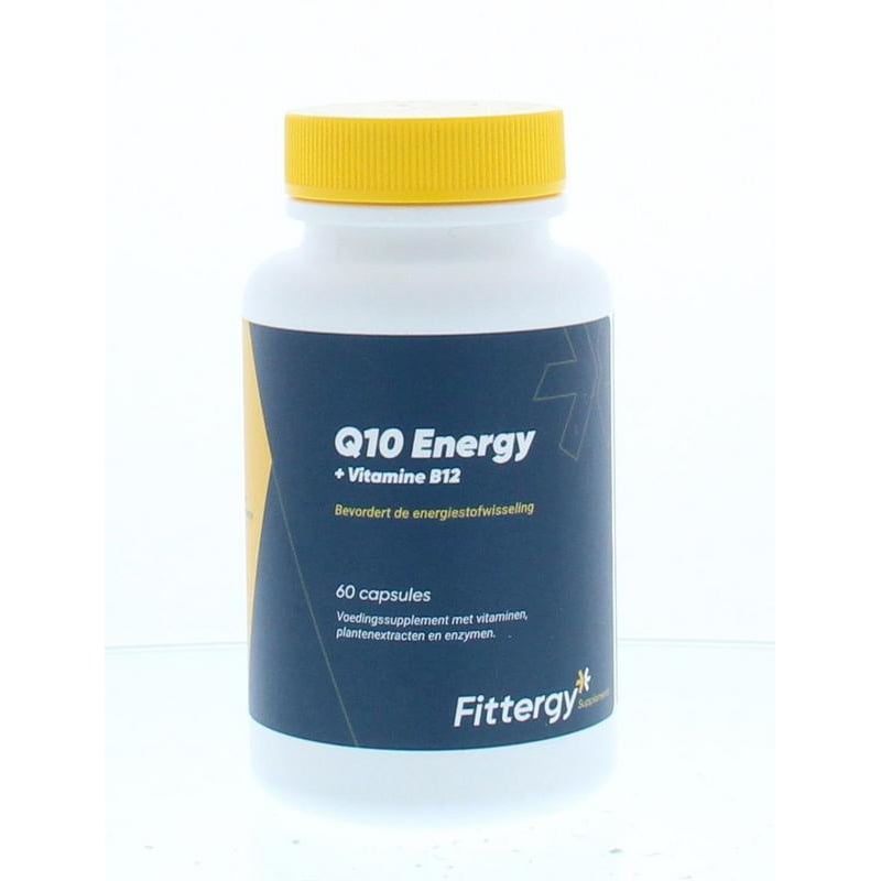 Fittergy Co-enzym Q10 30 mg met Vitamine B12 afbeelding