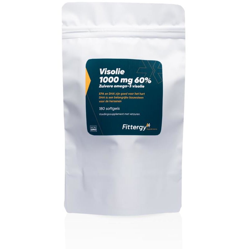 Fittergy Visolie 1000 mg 60% Pouch afbeelding