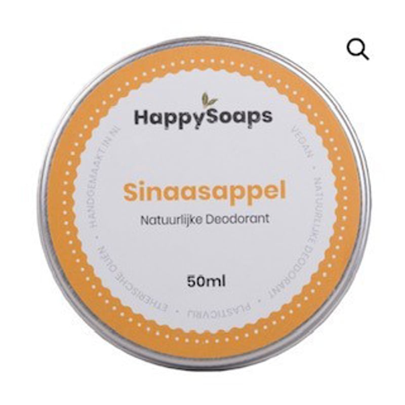 HappySoaps Natuurlijke Deodorant Sinaasappel afbeelding