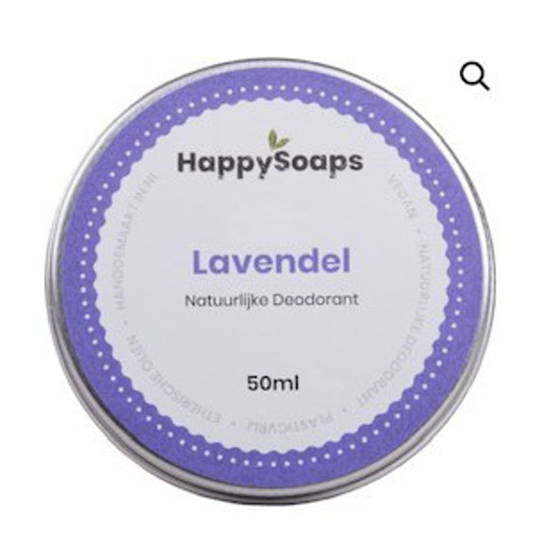 HappySoaps Natuurlijk Deodorant Lavendel afbeelding