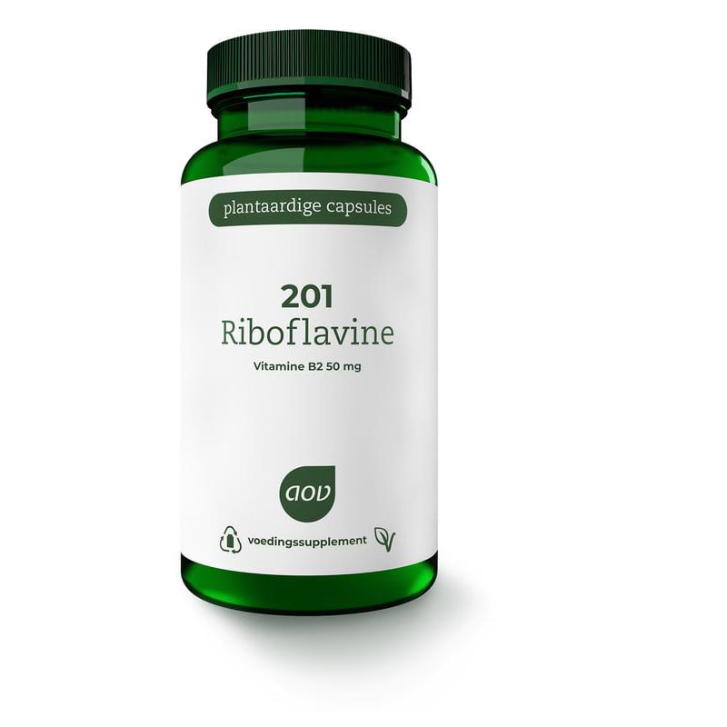 AOV Voedingssupplementen 201 Riboflavine 50 mg afbeelding