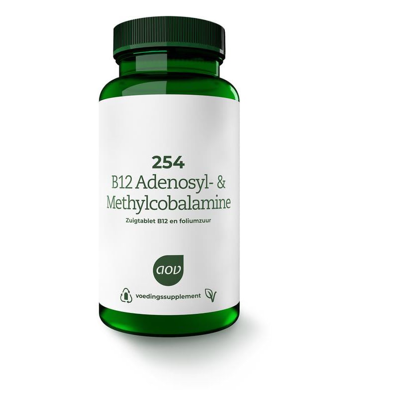 AOV Voedingssupplementen 254 B12 Adenosyl & Methylcobalamine afbeelding