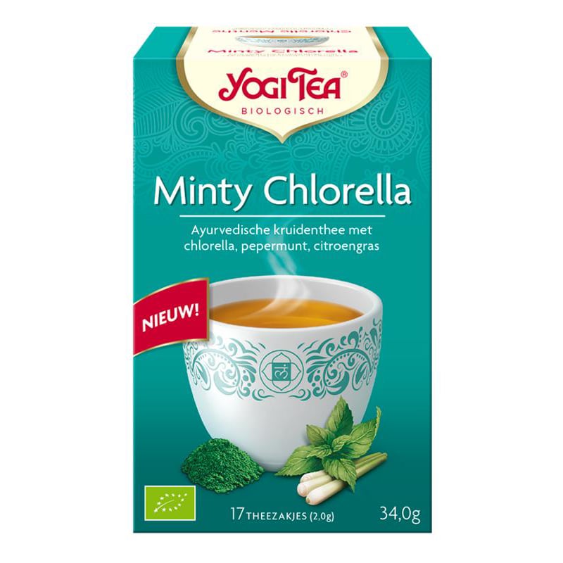 Yogi Tea Minty Chlorella afbeelding