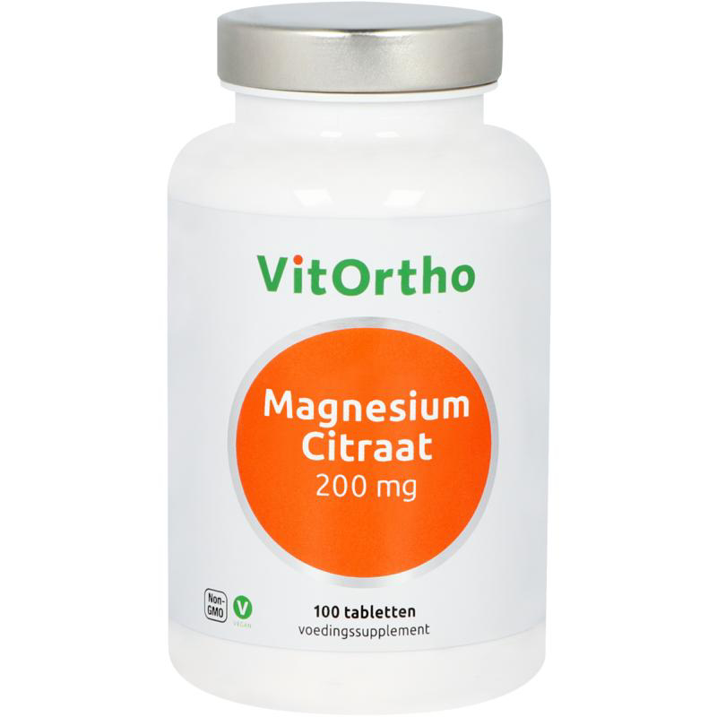 Vitortho Magnesium citraat 200 mg afbeelding