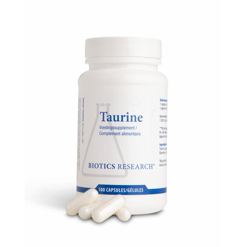 Biotics Taurine 500 mg afbeelding